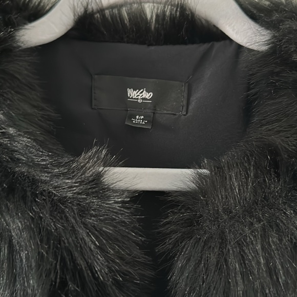Mossimo | Faux Fur Vest  | Black | Size S - Picture 6 of 9